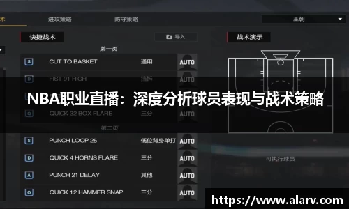 NBA职业直播：深度分析球员表现与战术策略